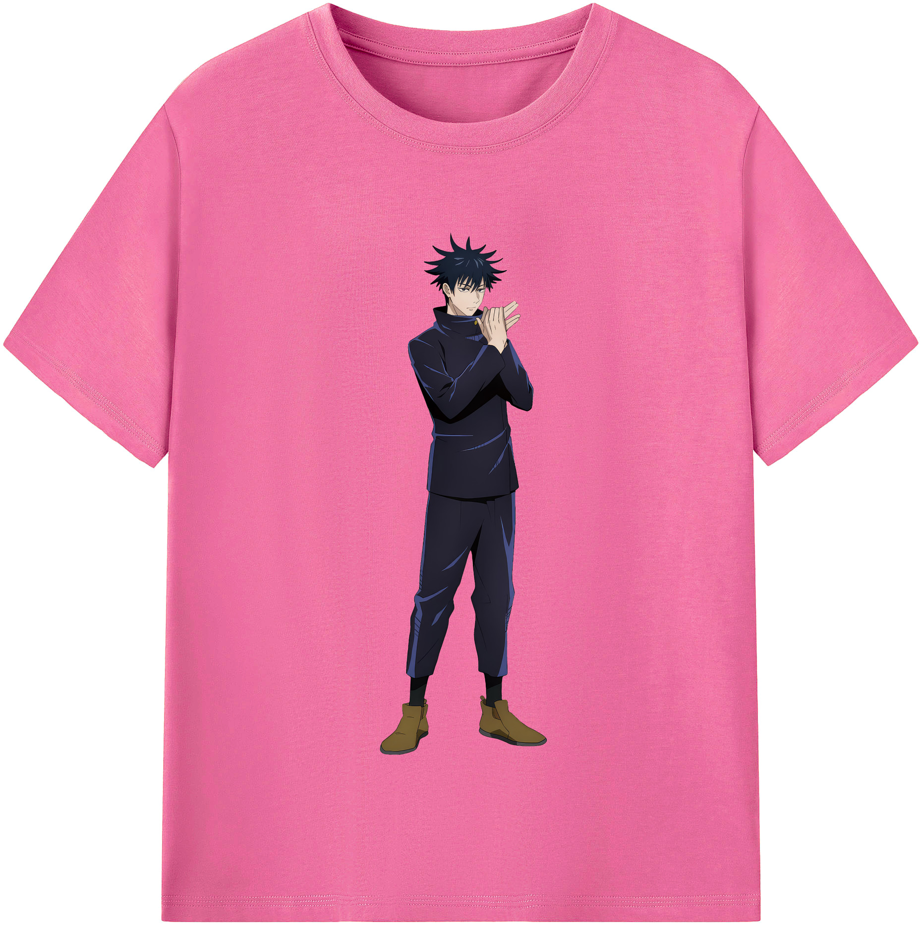 （画像用） 呪術廻戦 Jujutsu Kaisen レディースカジュアルプリントTシャツ（綿100％）